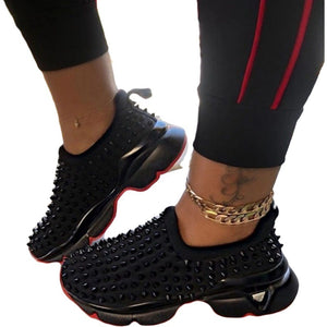 Red Sole Sneakers