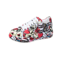 Load image into Gallery viewer, Women&#39;s Fashion Painted Sneakers

