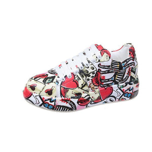 Women's Fashion Painted Sneakers