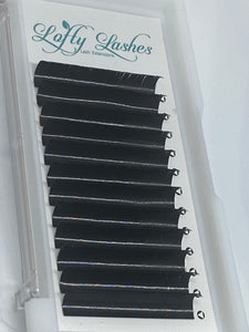 Lofty Lashes Flat Lash D-Curl 0.15 Lash Trays